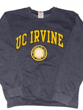 UC Irvine Gray Crewneck Sweatshirt